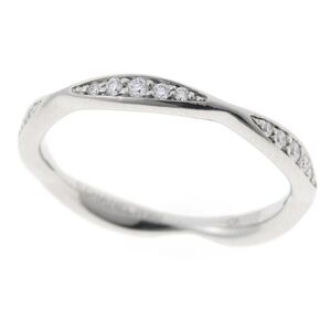 CHANEL Silver Diamond Eternity Ring